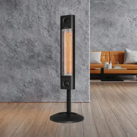 Veito NOIR 1800W Free Standing Carbon Infrared Heater