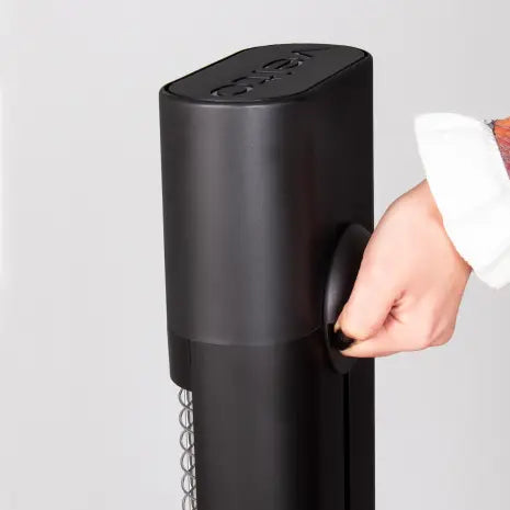 2 Pack - Veito NOIR 1800W Free Standing Portable Carbon Infrared Heater