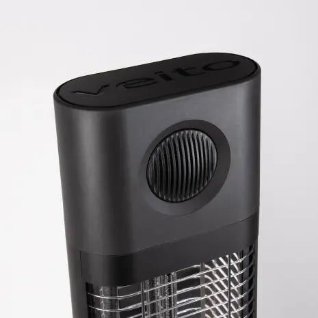 2 Pack - Veito NOIR 1800W Free Standing Portable Carbon Infrared Heater