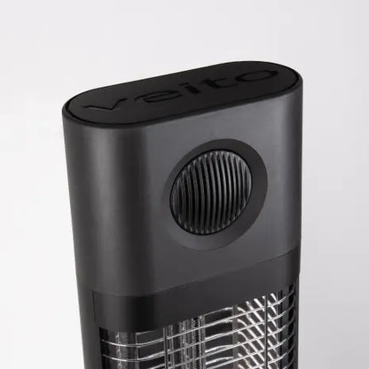 2 Pack - Veito NOIR 1800W Free Standing Portable Carbon Infrared Heater