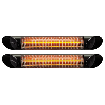 2 Pack - Veito Blade SMAX 2500W Carbon Infrared Heater